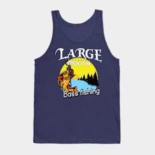 Bass Fishing Tank Top